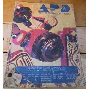 APD Automatic Transmission Parts Catalog 2000 Rebuilder Kit Manual Book